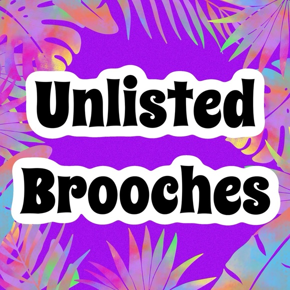 Jewelry - UNLISTED BROOCHES LISTING FOR LIVE SHOWS